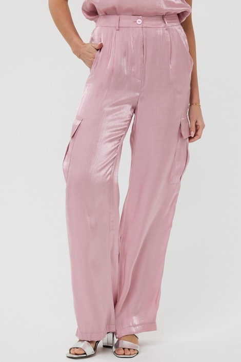 EsQualo trousers cargo silky touch
